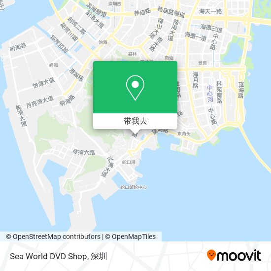 Sea World DVD Shop地图