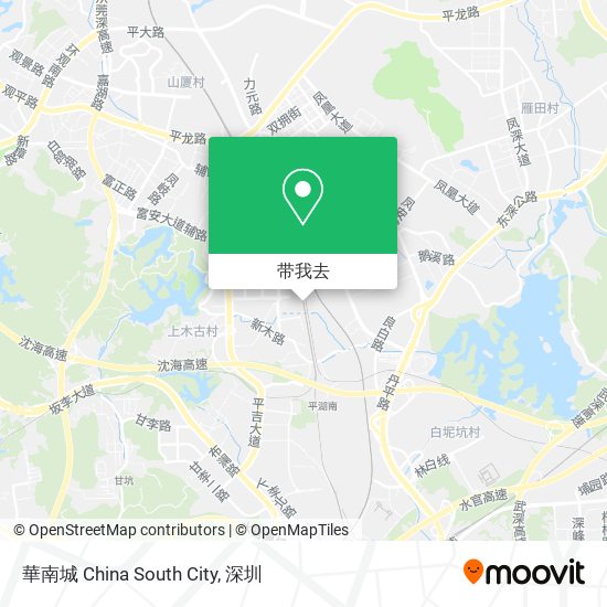 華南城 China South City地图