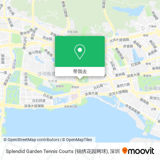 Splendid Garden Tennis Courts (锦绣花园网球)地图