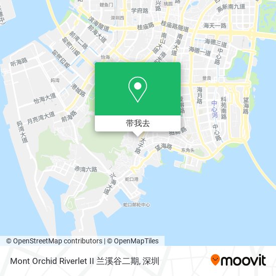 Mont Orchid Riverlet II 兰溪谷二期地图