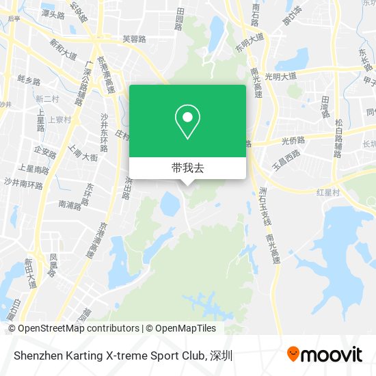 Shenzhen Karting X-treme Sport Club地图