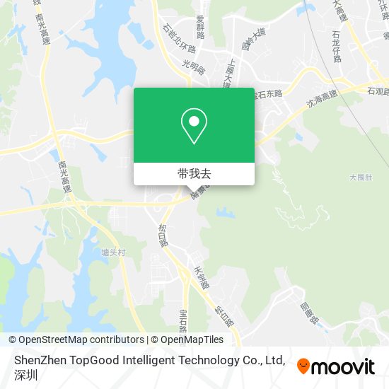 ShenZhen TopGood Intelligent Technology Co., Ltd地图