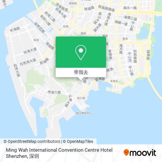 Ming Wah International Convention Centre Hotel Shenzhen地图