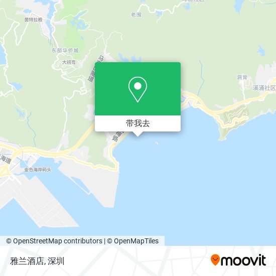 雅兰酒店地图