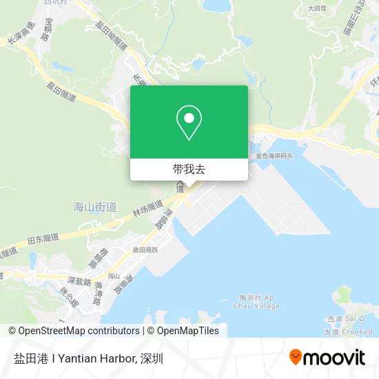 盐田港 I Yantian Harbor地图