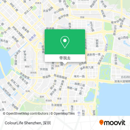 ColourLife Shenzhen地图