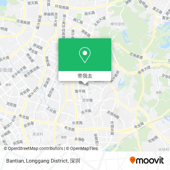 Bantian, Longgang District地图
