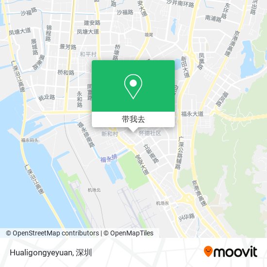 Hualigongyeyuan地图