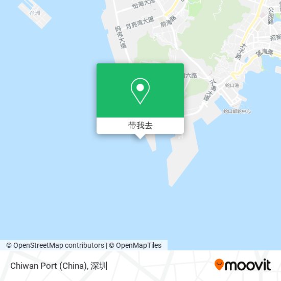 Chiwan Port (China)地图