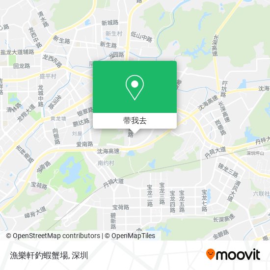 漁樂軒釣蝦蟹場地图