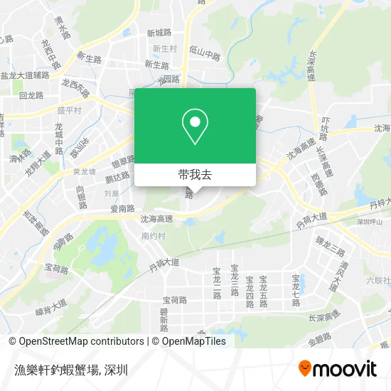 漁樂軒釣蝦蟹場地图