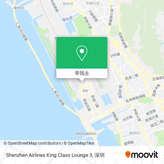 Shenzhen Airlines King Class Lounge 3地图