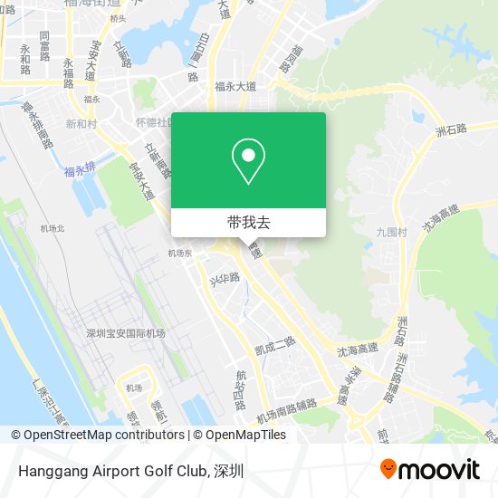 Hanggang Airport Golf Club地图