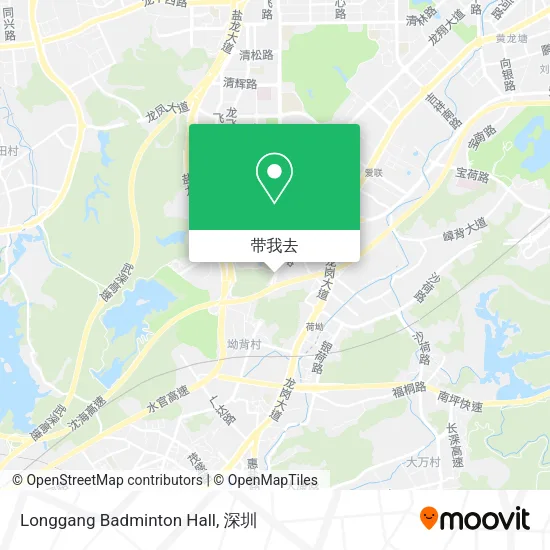 Longgang Badminton Hall地图