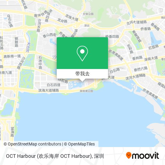 OCT Harbour (欢乐海岸 OCT Harbour)地图