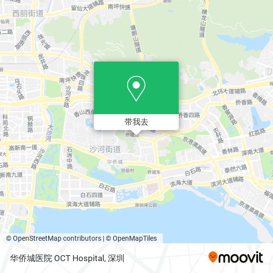 华侨城医院 OCT Hospital地图