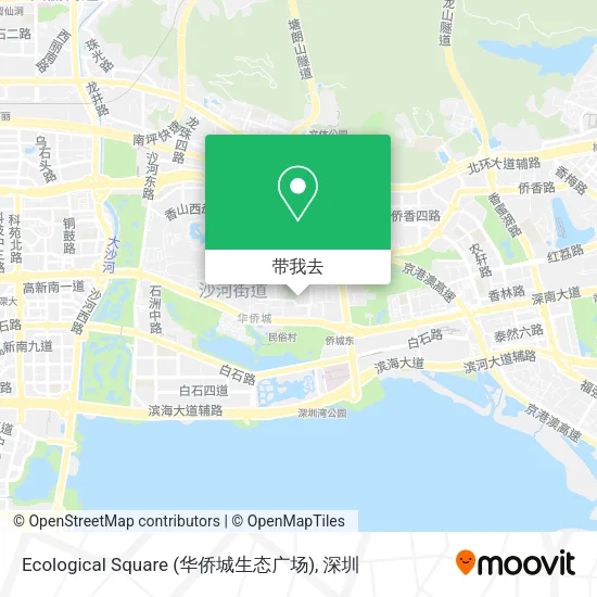 Ecological Square (华侨城生态广场)地图