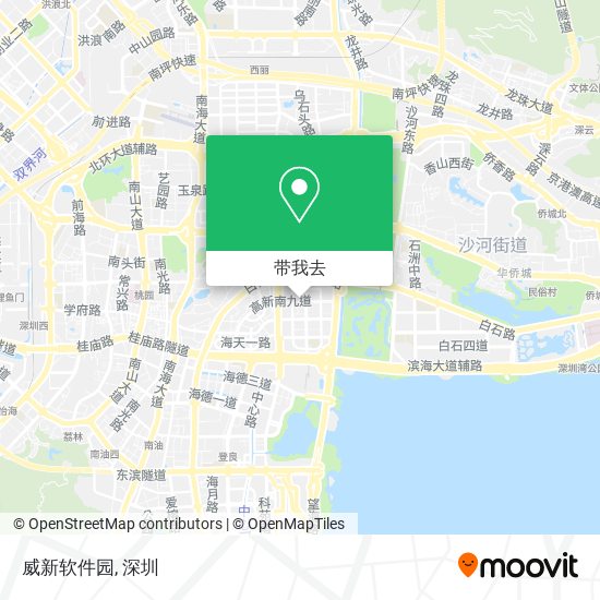 威新软件园地图