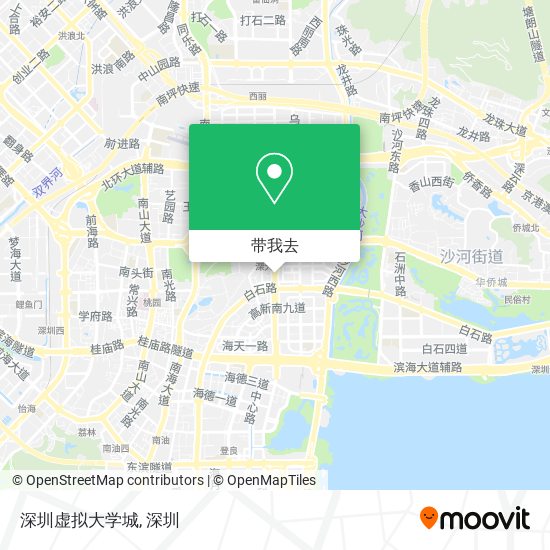 深圳虚拟大学城地图