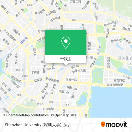 Shenzhen University (深圳大学)地图