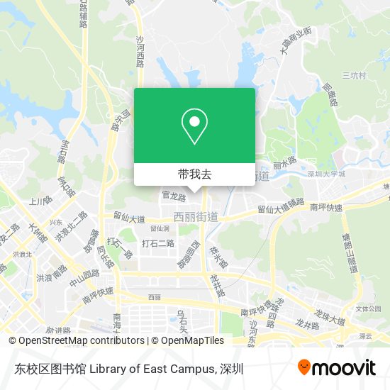 东校区图书馆 Library of East Campus地图