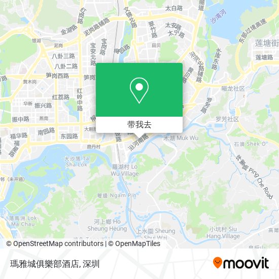 瑪雅城俱樂部酒店地图