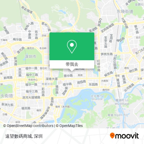 遠望數碼商城地图