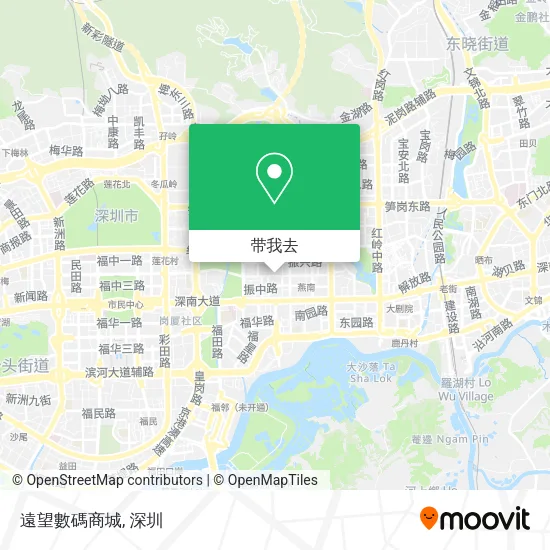 遠望數碼商城地图