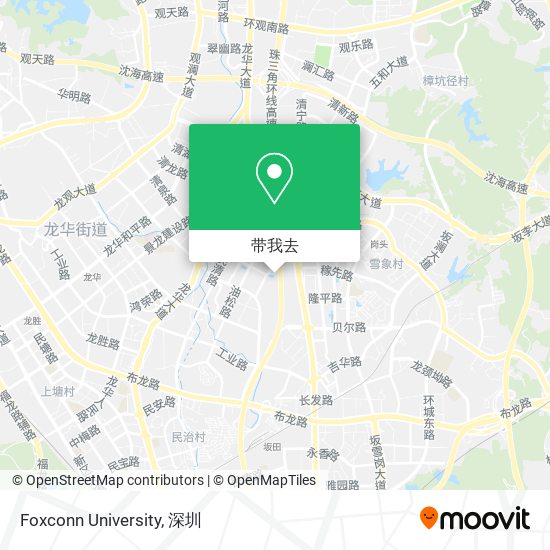 Foxconn University地图