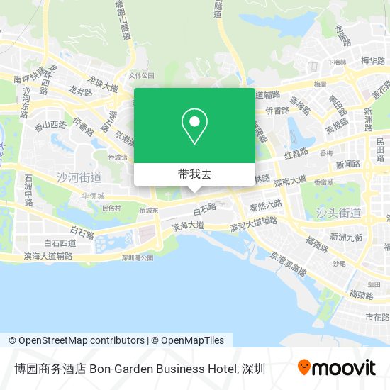 博园商务酒店 Bon-Garden Business Hotel地图