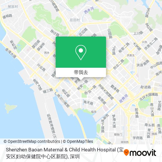 Shenzhen Baoan Maternal & Child Health Hospital (宝安区妇幼保健院中心区新院)地图