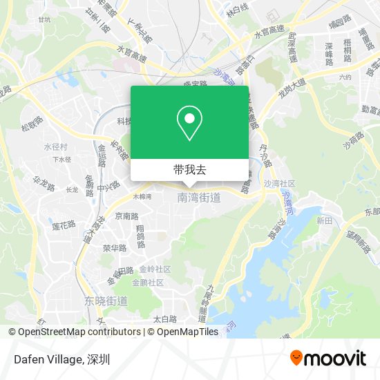 Dafen Village地图