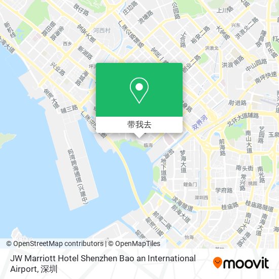 JW Marriott Hotel Shenzhen Bao an International Airport地图