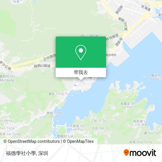 福德學社小學地图