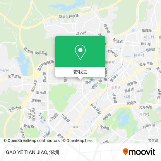 GAO YE TIAN JIAO地图