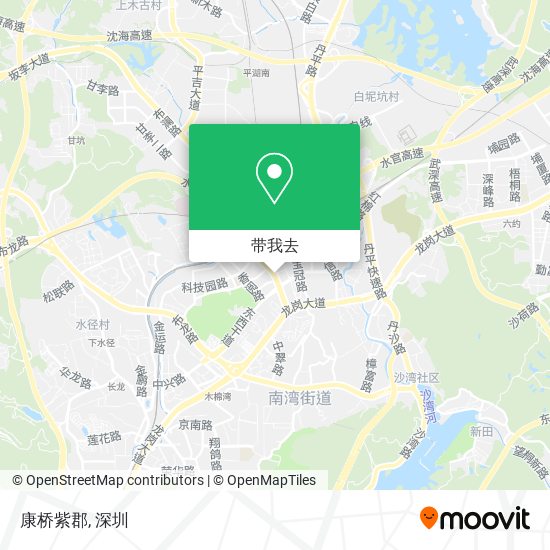 康桥紫郡地图
