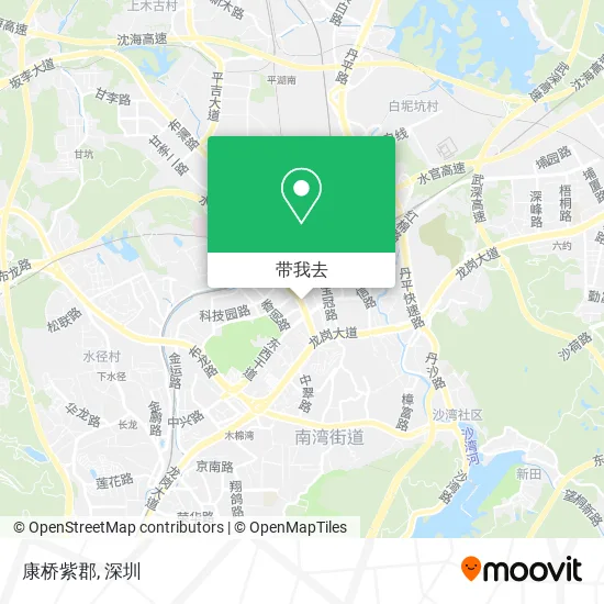 康桥紫郡地图