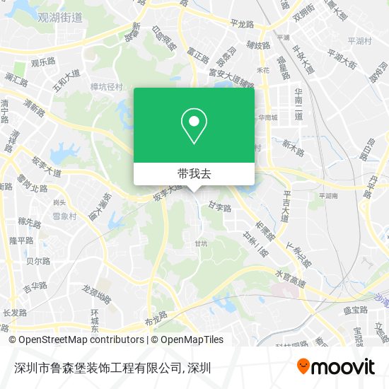 深圳市鲁森堡装饰工程有限公司地图