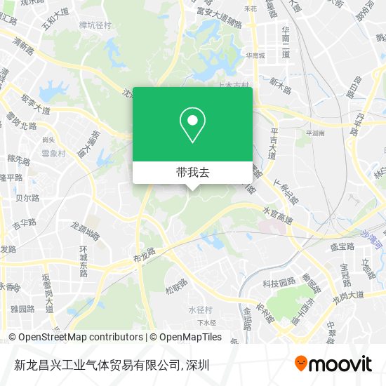 新龙昌兴工业气体贸易有限公司地图