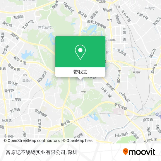 富原记不锈钢实业有限公司地图