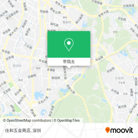 佳和五金商店地图