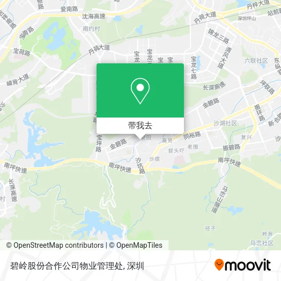 碧岭股份合作公司物业管理处地图