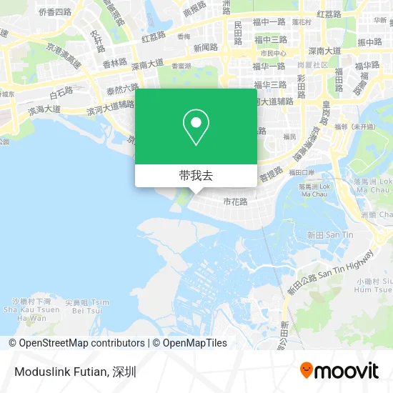 Moduslink Futian地图