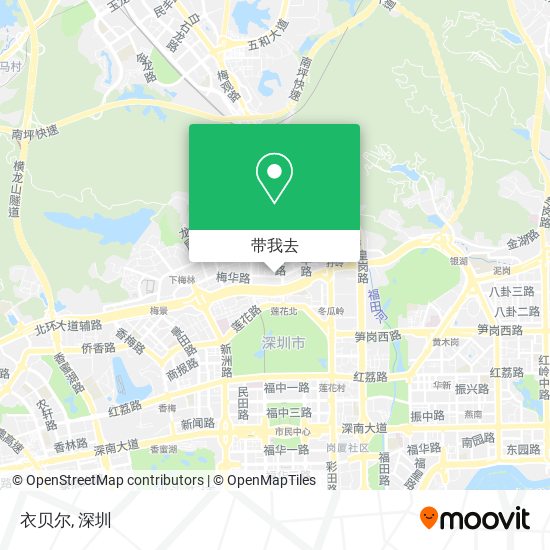 衣贝尔地图