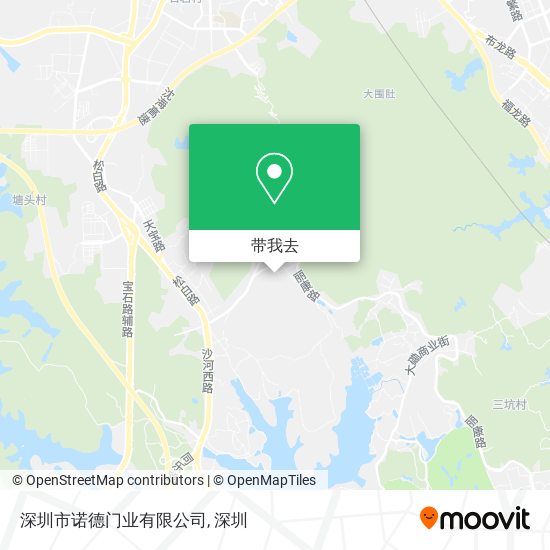 深圳市诺德门业有限公司地图