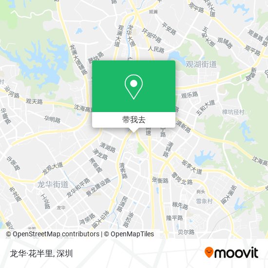 龙华·花半里地图