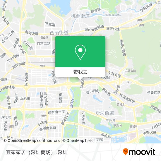 宜家家居（深圳商场）地图