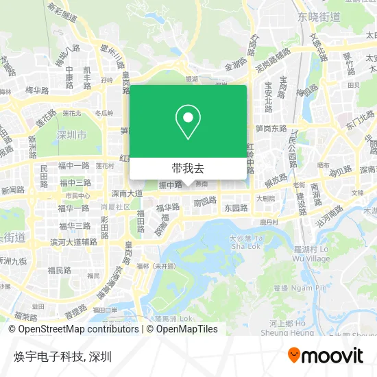 焕宇电子科技地图