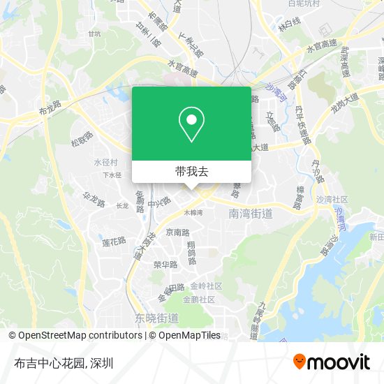 布吉中心花园地图