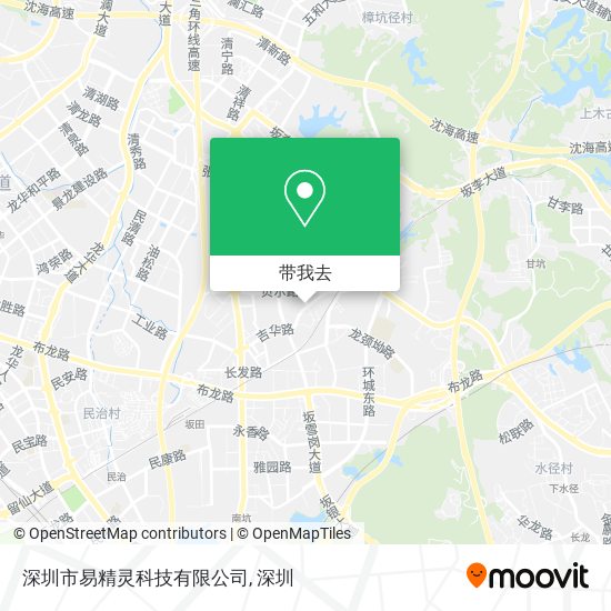 深圳市易精灵科技有限公司地图